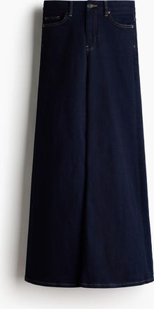 H&M Wide High Jeans - Blue