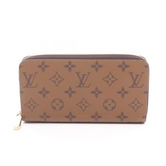 Louis Vuitton Brown Monogram Reverse Coated Canvas Long Wallet (Bi-Fold) (Pre-Owned)