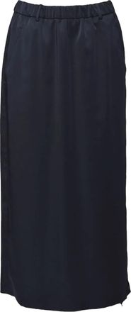 Aspesi Gonna plissettata - Blu
