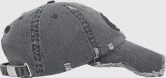 Camper Cappello da baseball RCD Mallorca in denim usurato con logo ricamato