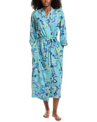 Natori Fleur Dragon Cozy Knit Robe