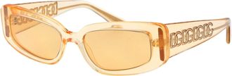 Dolce & Gabbana Womens Sunglasses 0dg4445 Orange Transparent Acetate