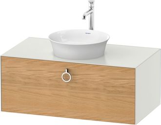 Duravit Duravit - Tulip Blanco, Mueble De Ba&ntilde;o Colgado En La Pared, Ancho