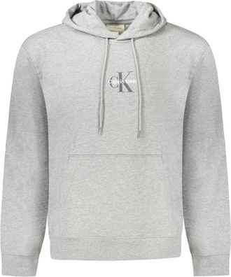 Calvin Klein Hombre, Sudaderas, Gris, Talla: S