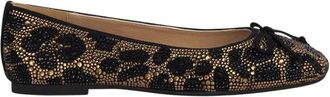 Alma En Pena Ballerina bedekt met strass - Dames - Ballerinas - Zwart - 36 EU - Schoenen