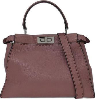 Fendi Peekaboo shoulder bag - Roze