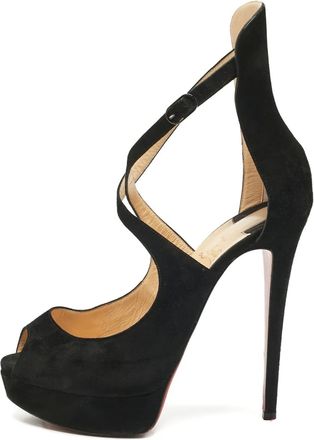 Christian Louboutin Sandali con punta aperta - Nero