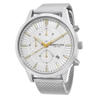 Kenneth Cole Sport Chronograph Quartz White Dial Mens Watch KCWGK2185304