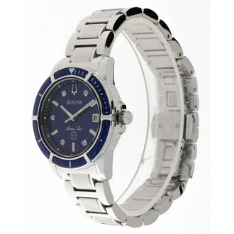 Bulova Marine Star Lady Quartz Horloge - Dames - Horloges - Blauw - ONE Size - Accessoires