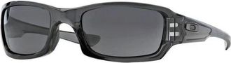 Oakley Fives Squared Zonnebrillen - Heren - Zonnebrillen - Grijs - 54 MM - Accessoires