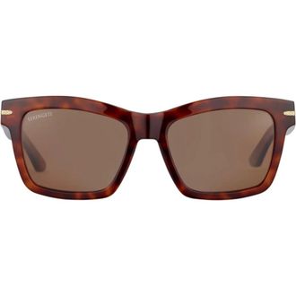 Serengeti Eyewear Winona Tortoiseshell Pattern Sunglasses with Bold Square Frame