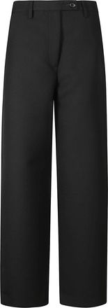 Mauro Grifoni High-Waist Cropped Wide-Leg Pants