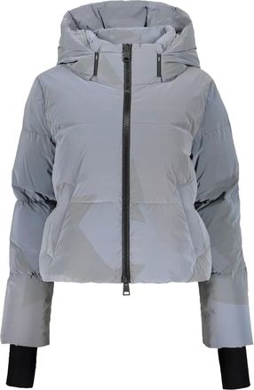 Herno Jack met capuchon en rits - Grijs