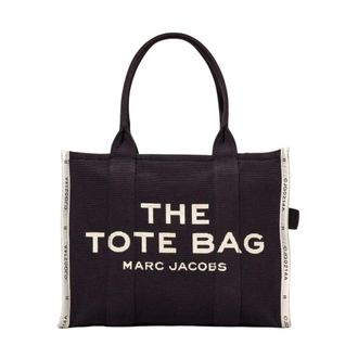 Marc Jacobs Tote Bags, unisex, Black, Size: ONE SIZE The Large Tote Bag