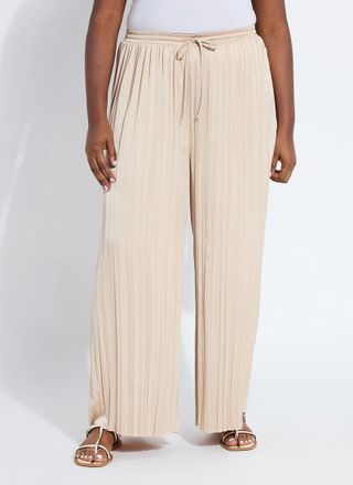 Lyss&eacute; The Packable Pleated Palazzo Pant (Curvy, 28 Inseam)