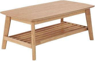 Beliani Coffee Table TULARE Light Brown