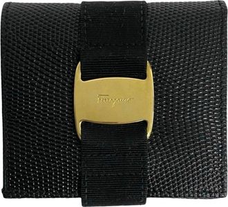 Ferragamo Leather Wallet (Bi-Fold) (Pre-Owned)