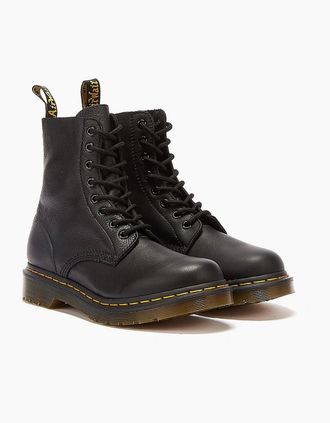 Dr. Martens Womens Dr. Martens - 13512006 WOMENS PASCAL VIRGINIA BLACK - Size: UK 6.5 / eu 40 / us 7.5