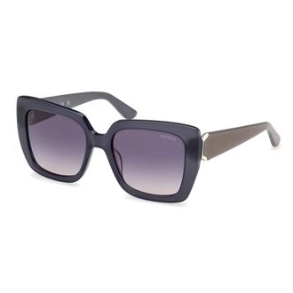 Guess Sunglasses, female, Gray, 53 MM, Square Sunglasses