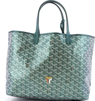 Goyard Saint Louis Tote Iridescent Coated Canvas PM