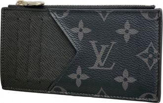 Louis Vuitton Black Coin Purse/Coin Case (Pre-Owned)