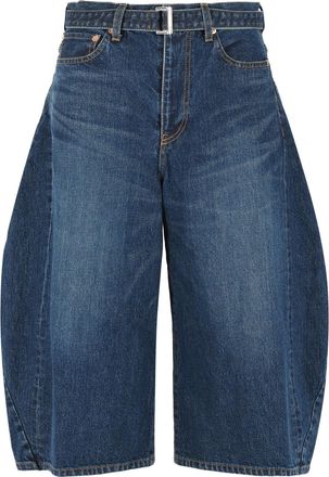 sacai Blaue Baumwolljeans von Sacai