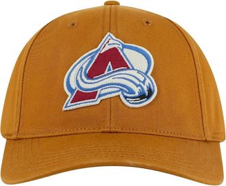 American Needle Mens American Needle Tan Colorado Avalanche Hepcat Washed Twill Adjustable Hat at Nordstrom