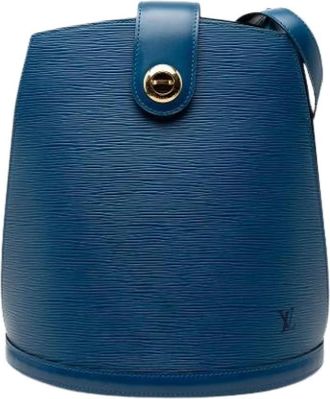 Louis Vuitton Pre-owned Cluny Bucket Bag - Pre-owned - Mujer - Azul - ONE SIZE