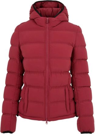 Aspesi Bollicina Padded Jacket - Dames - Winterjassen - Rood - S - Nylon - Jassen