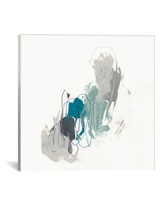 iCanvas Icanvas Icanvas Teal Gesture Ii By June Erica Vess