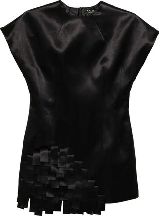 A.W.A.K.E. Top con dettaglio rettangolare - Nero