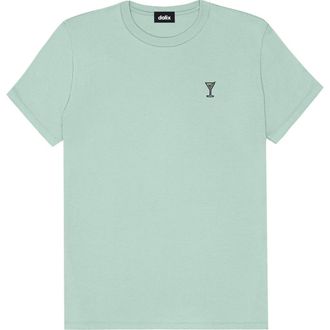 Dalix Womens Martini Lightweight Relaxed Jersey Tee in Dusty Blue at Nordstrom, Size Xx-Large