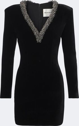 Roland Mouret Abito corto in velluto