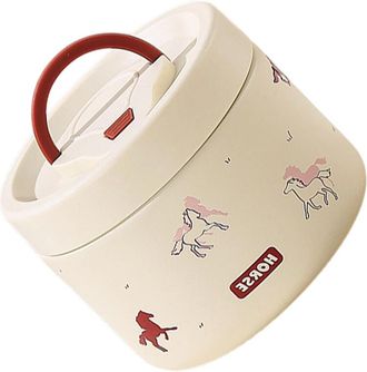 OEM Recipiente Para Alimentos De Acero Inoxidable 316 - Rojo