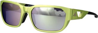 adidas Klassieke zonnebril voor een actieve levensstijl - Heren - Zonnebrillen - Groen - 58 MM - Accessoires