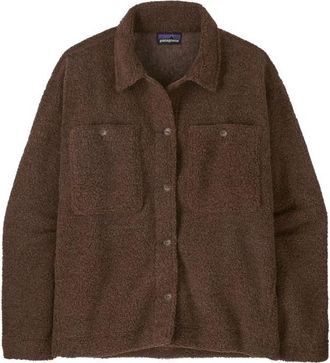 Patagonia Reclaimed Sweater Shirt Jacket Freizeitjacke f&uuml;r Damen | braun