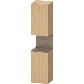 Duravit Qatego Armario Alto, Puerta Bisagra Derecha, - Duravit