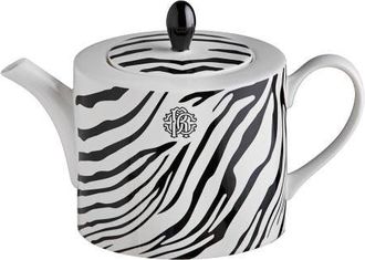 Roberto Cavalli Classic Tea and Coffee Pot in Zebrage at Nordstrom