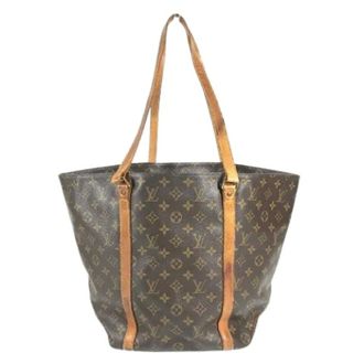 Louis Vuitton Pre-owned Tote Bags, male, Brown, Size: ONE SIZE Pre-owned Sac Shopping Tote