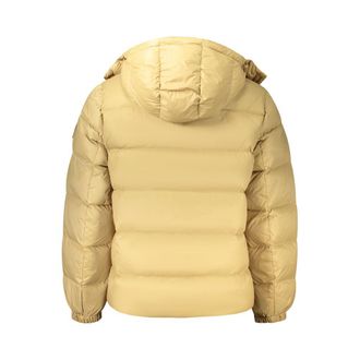 Calvin Klein Water-Repellent Nylon Down Jacket - Beige