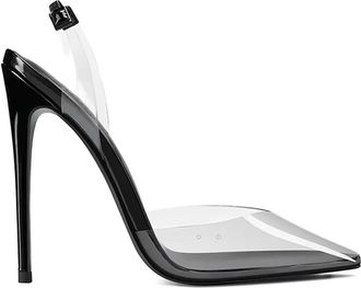 Femme LA Pumps Macallan con cinturino posteriore - Bianco