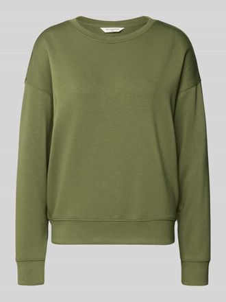 Moss Copenhagen Sweatshirt aus Viskose-Mix mit Rundhalsausschnitt Modell Ima in Oliv, Gr&ouml;&szlig;e L/XL