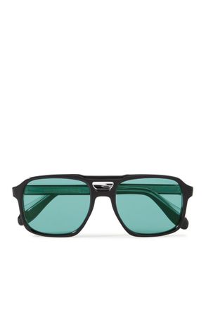 Cutler and Gross 1394 Aviator-Style Acetate Sunglasses
