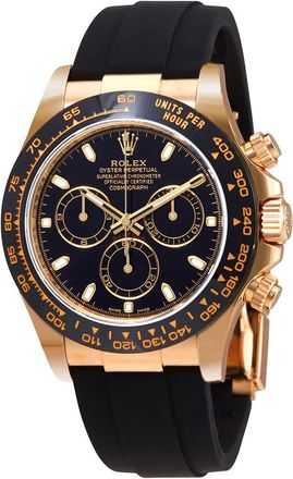 Rolex Cosmograph Daytona Automatic 18K Yellow Gold Mens Watch 116518LN