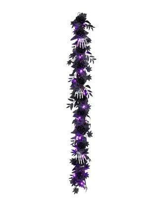 National Tree Company 6 Bad To The Bone Halloween Garland