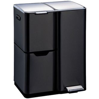 Kitchen Move Papelera De Cocina Para La Clasificaci&oacute;n Selectiva 60l Haja
