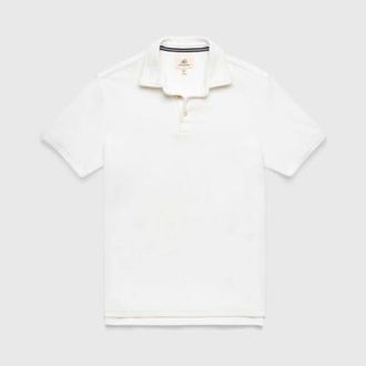 Surfside Supply Co. Ryan Saltwater Terry Polo in White at Nordstrom, Size X-Large