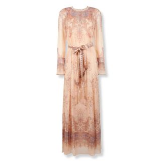 Zimmermann Valiant Sheath Jurk - Dames - Jurken - Bruin - Maat: L Linnen