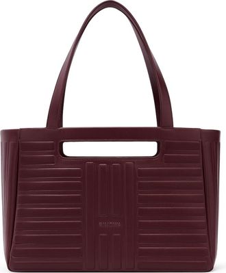 Rimowa Groove - Leather Shopping Bag in Burgundy Red