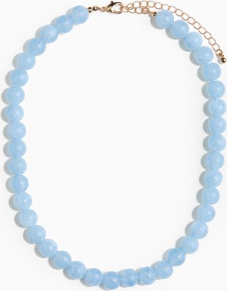 H&M Halskette mit Perlen - Blue